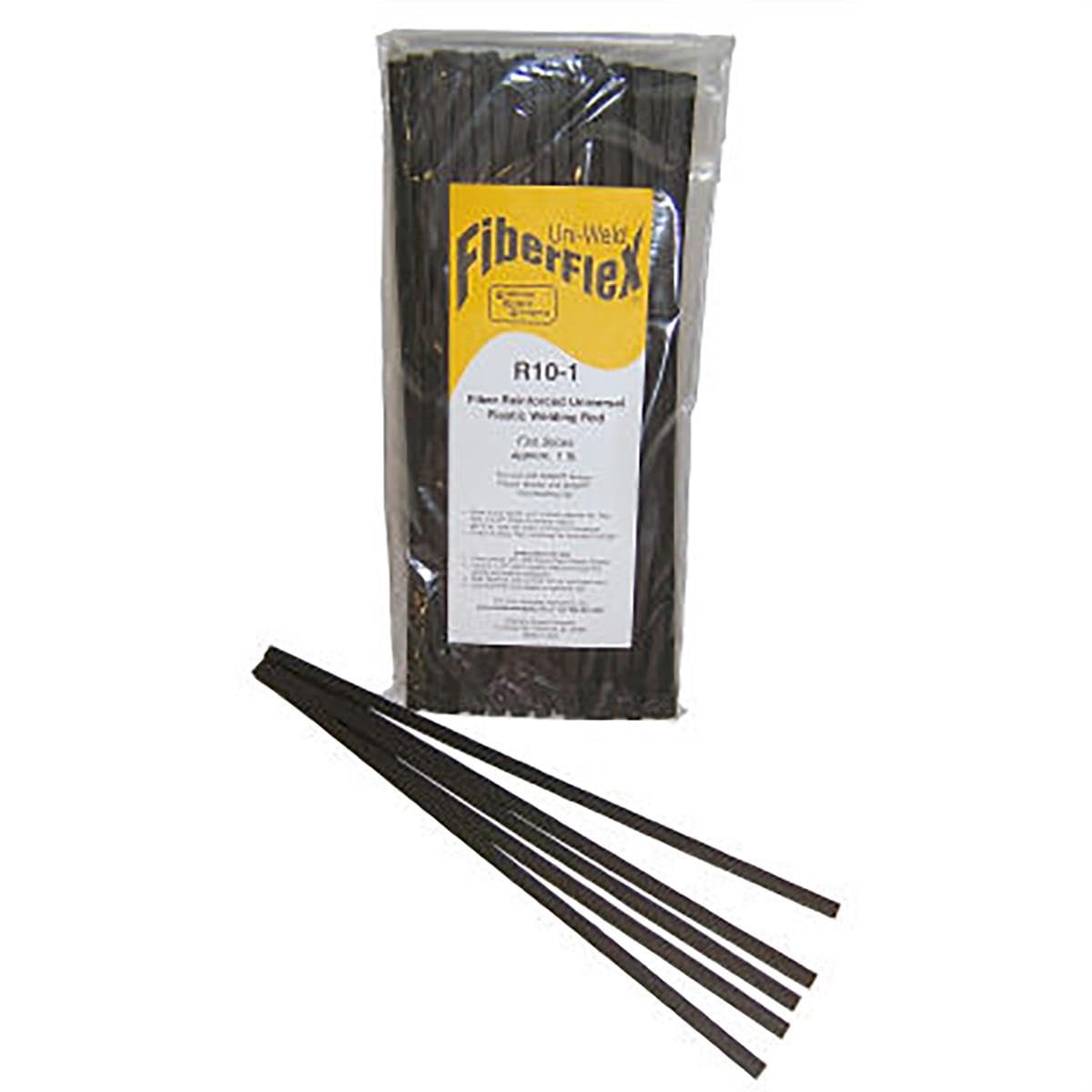Polyvance FiberFlex Plastic Welding Rod, 3/8 X 1/16, 1 Lb, Black