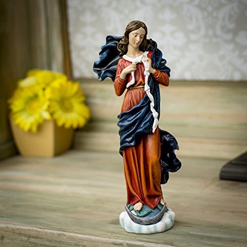 Joseph's Studio by Roman, Renaissance Collection, 10" H Mary Undoer of Knots, Home Décor, Devout Gift, Prayerful Inspiration (5x4x10)