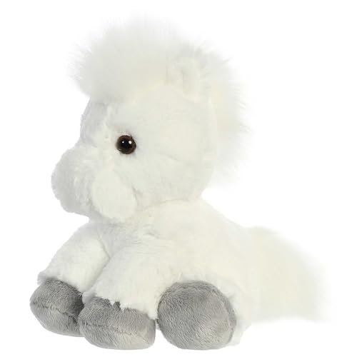 Breyer Aurora® Exquisite Horse Stuffed Animal - Realistic Detailing - Imaginative Play - White 8 Inches