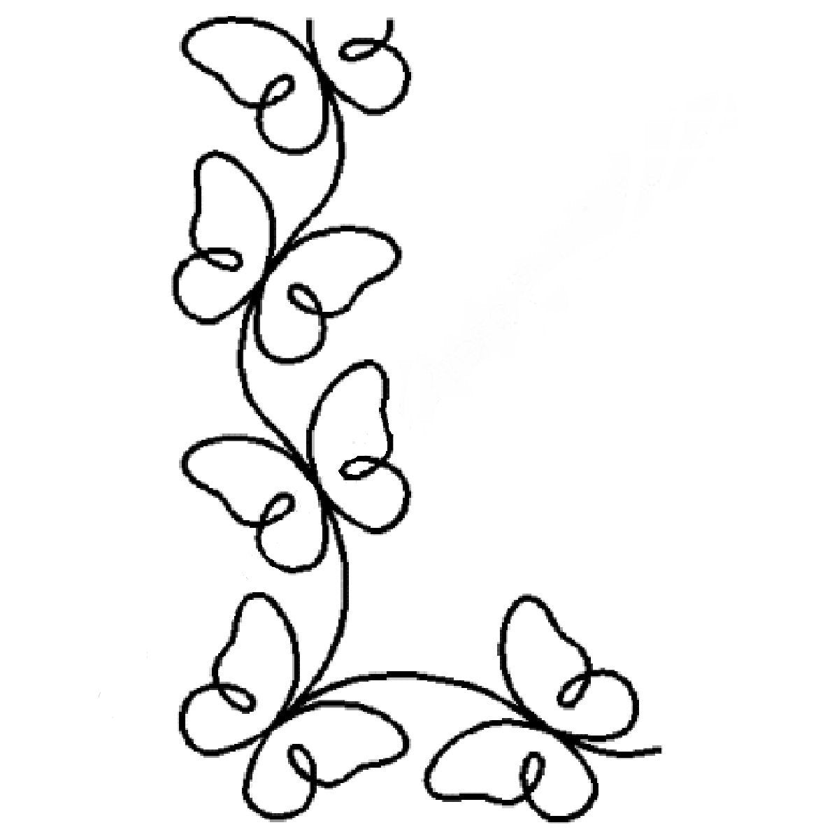 Quilting Creations Promise Border Quilt Stencil, 4-1/2"