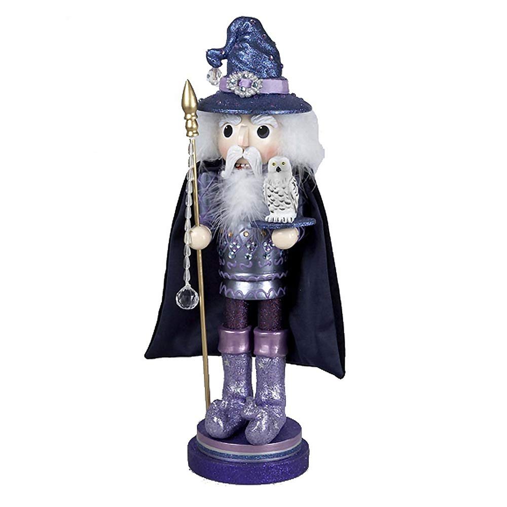 Kurt Adler 18-Inch Wooden Hollywood Wizard Nutcracker