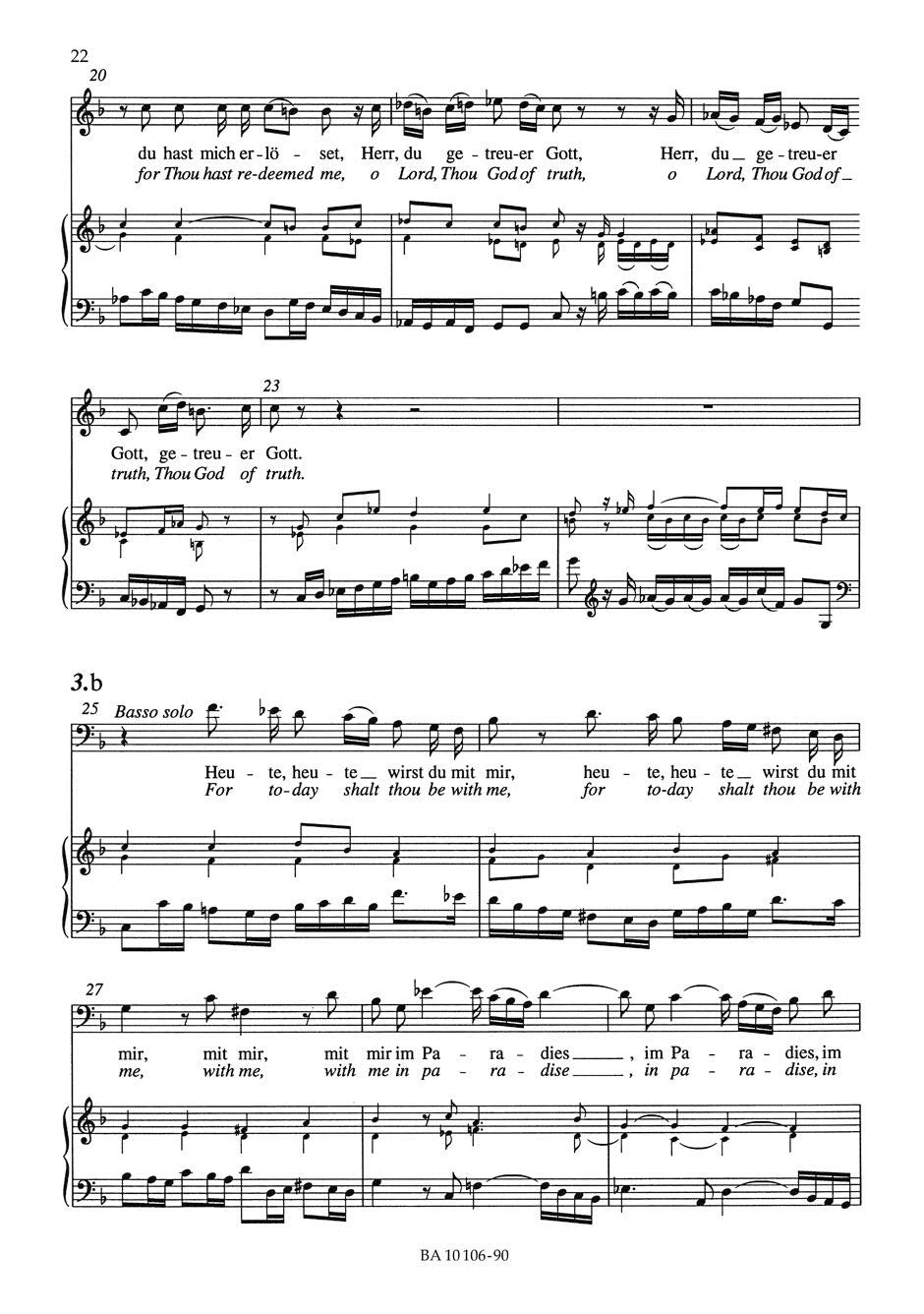 Bach: Gottes Zeit ist die allerbeste Zeit, BWV 106 ("Actus tragicus")