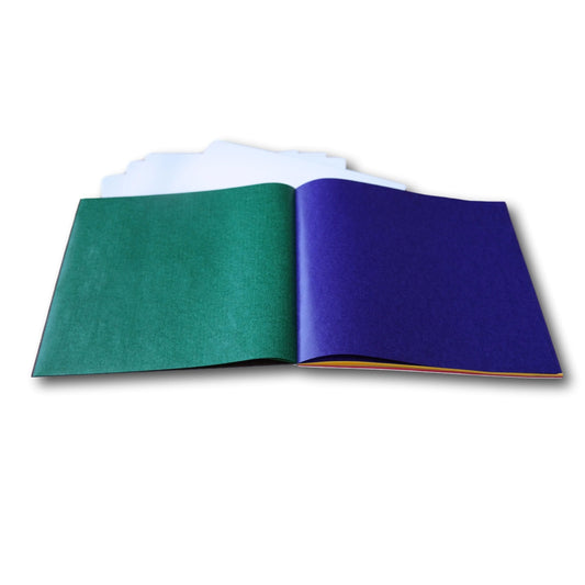 Mercurius Kite Paper, Assorted Colors, 5 x 100 Sheets, 6.25" Square (5 Pack - 500 Total Sheets)