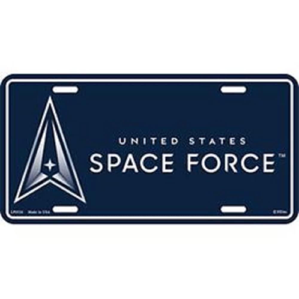 USSF Space Force License Plate 6X12