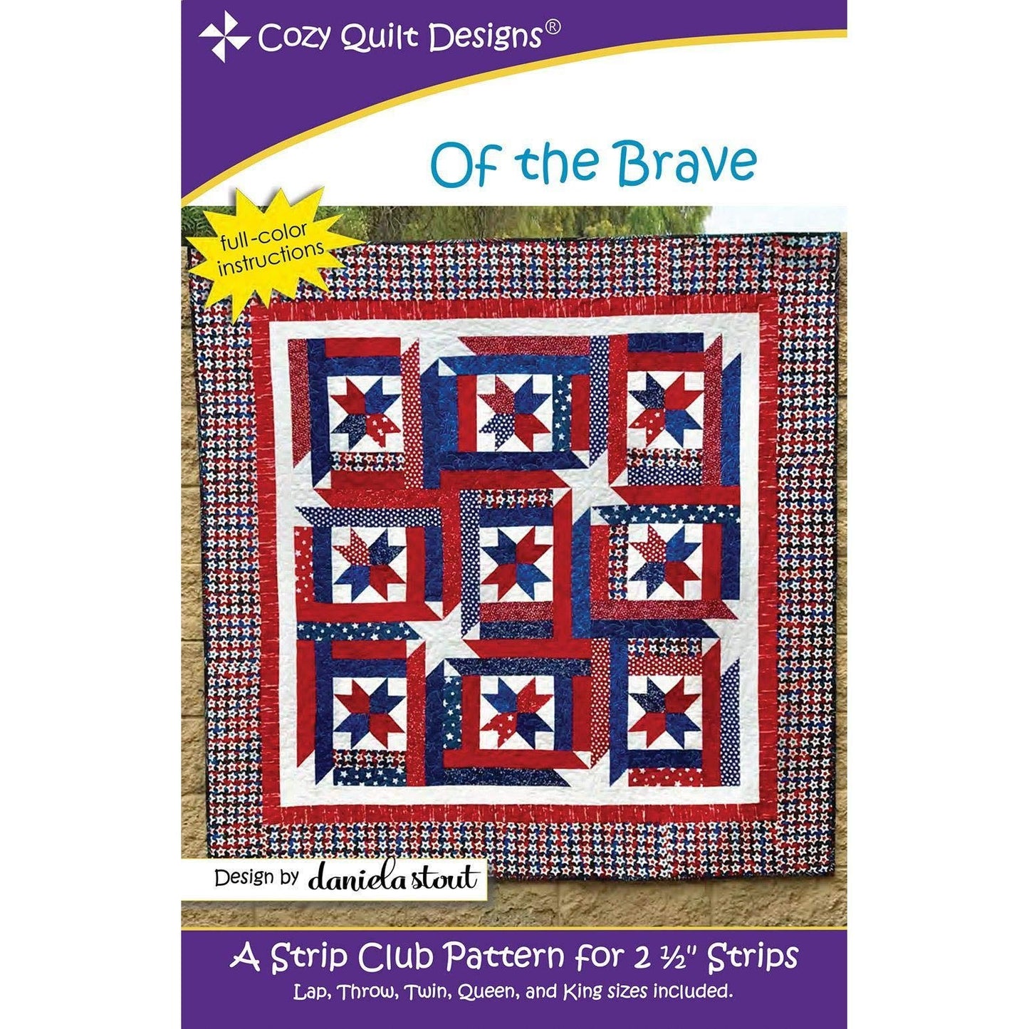 Cozy Quilt Designs The Brave pattern