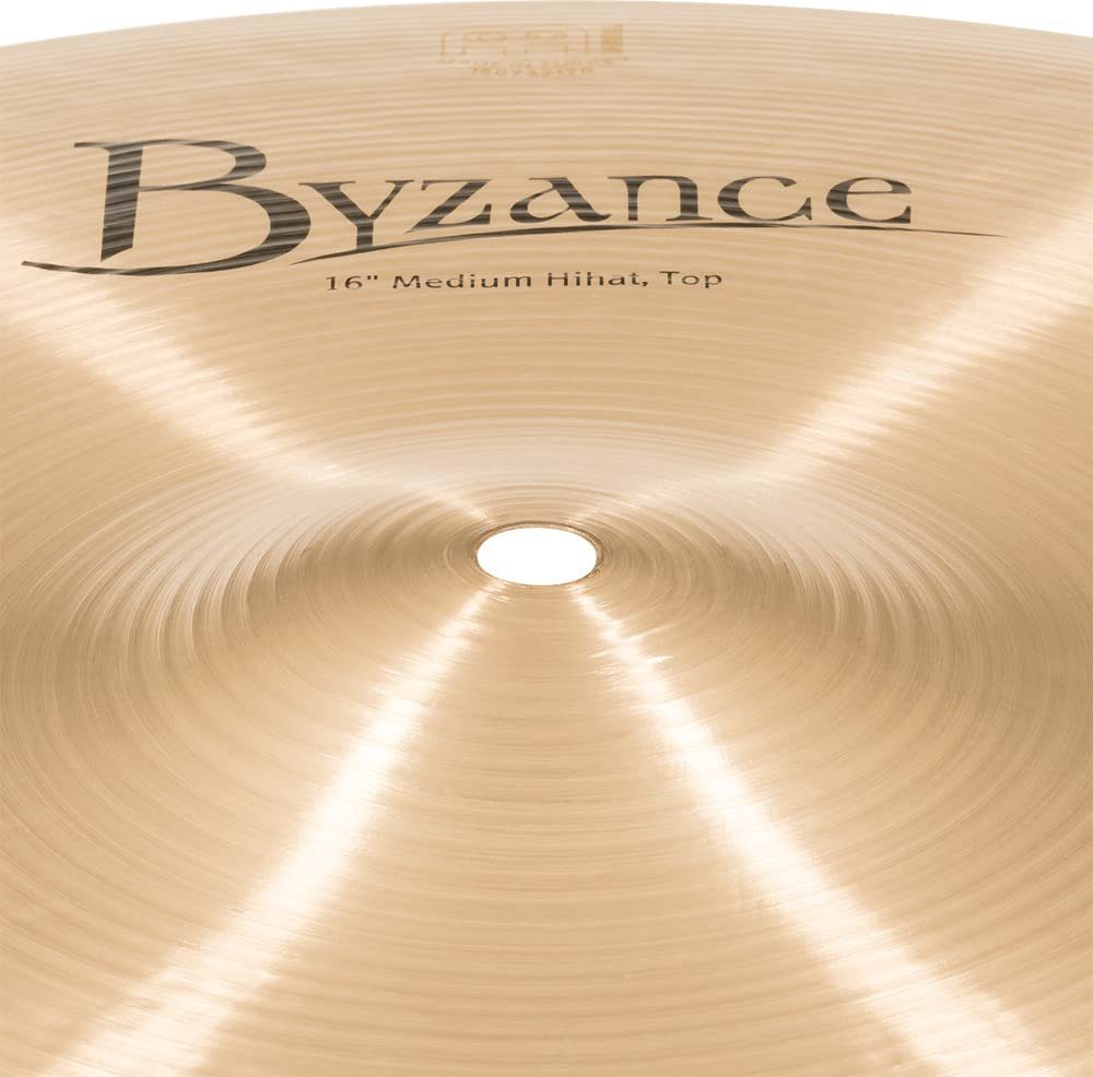 Meinl Cymbals B16EDMTH Byzance Extra Dry 16-Inch Medium Thin Hi Hat Cymbal Pair (VIDEO)
