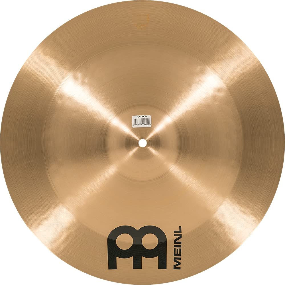 Meinl 18" China Cymbal - Pure Alloy Traditional - Made in Germany, 2-YEAR WARRANTY (PA18CH)