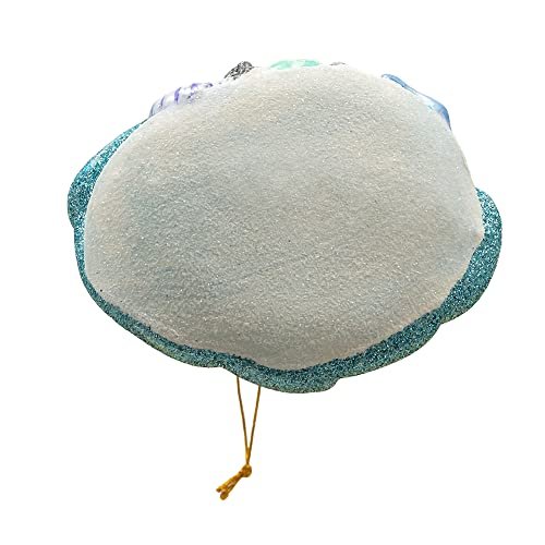 Kurt Adler 7-Inch Bellissimo Glass Under The Sea Santa Ornament