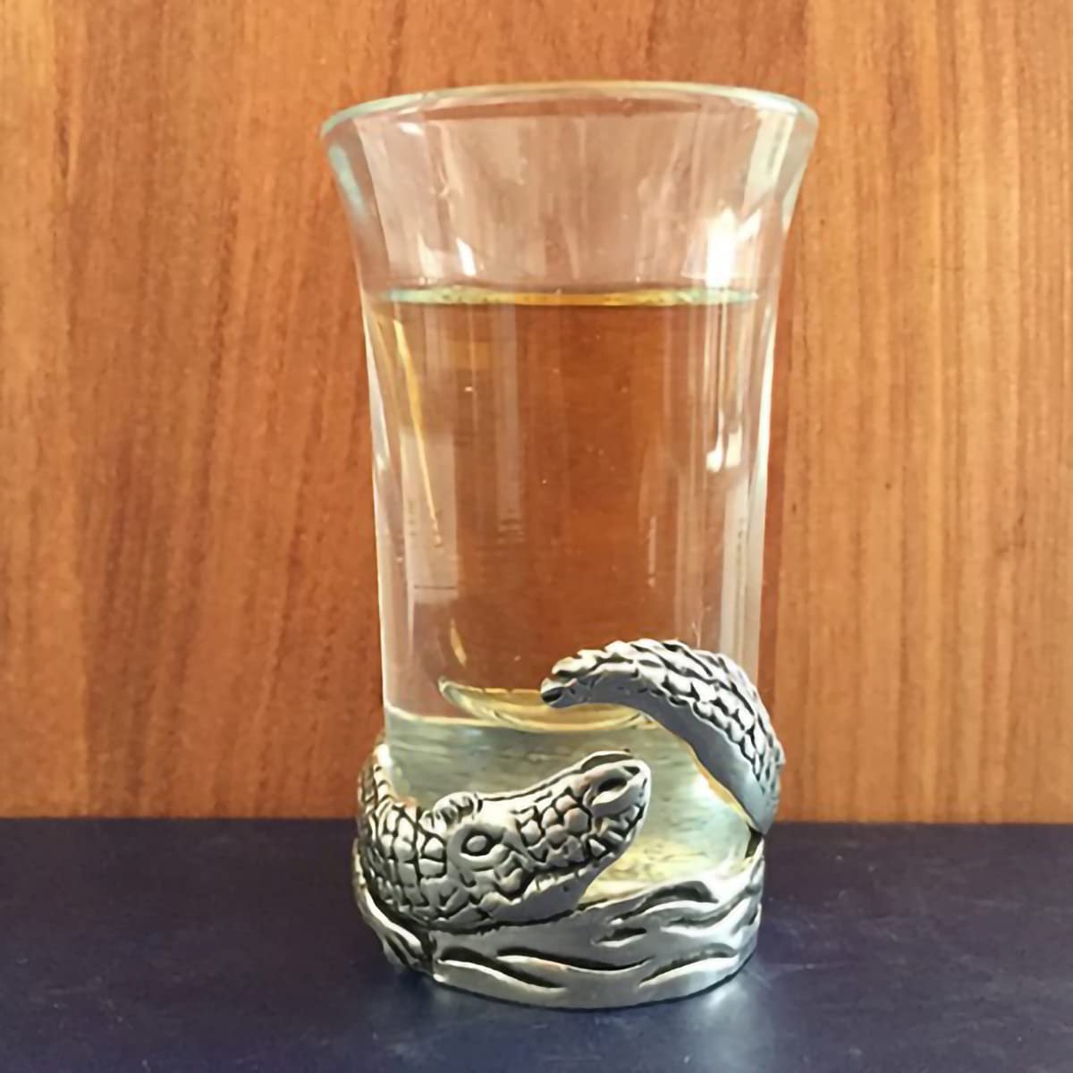 Basic Spirit Shot Glass - Gator Home Decoration for Home Bar, Stocking Stuffer, Party Favor or Gift
