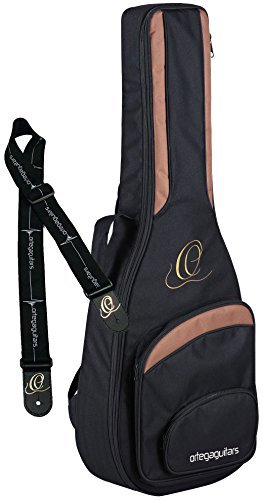Ortega Guitars 6 String Family Series Pro Solid Top Acoustic-Electric Nylon Classical Guitar w/Bag, Left-Handed (RCE131L)