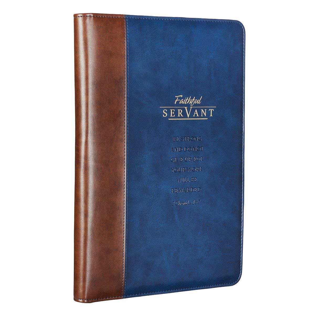 Zippered Padfolio/Portfolio Folder Notepad
