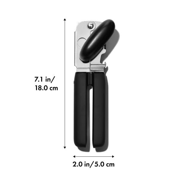 OXO Good Grips Soft-Handled Can Opener,Black,None