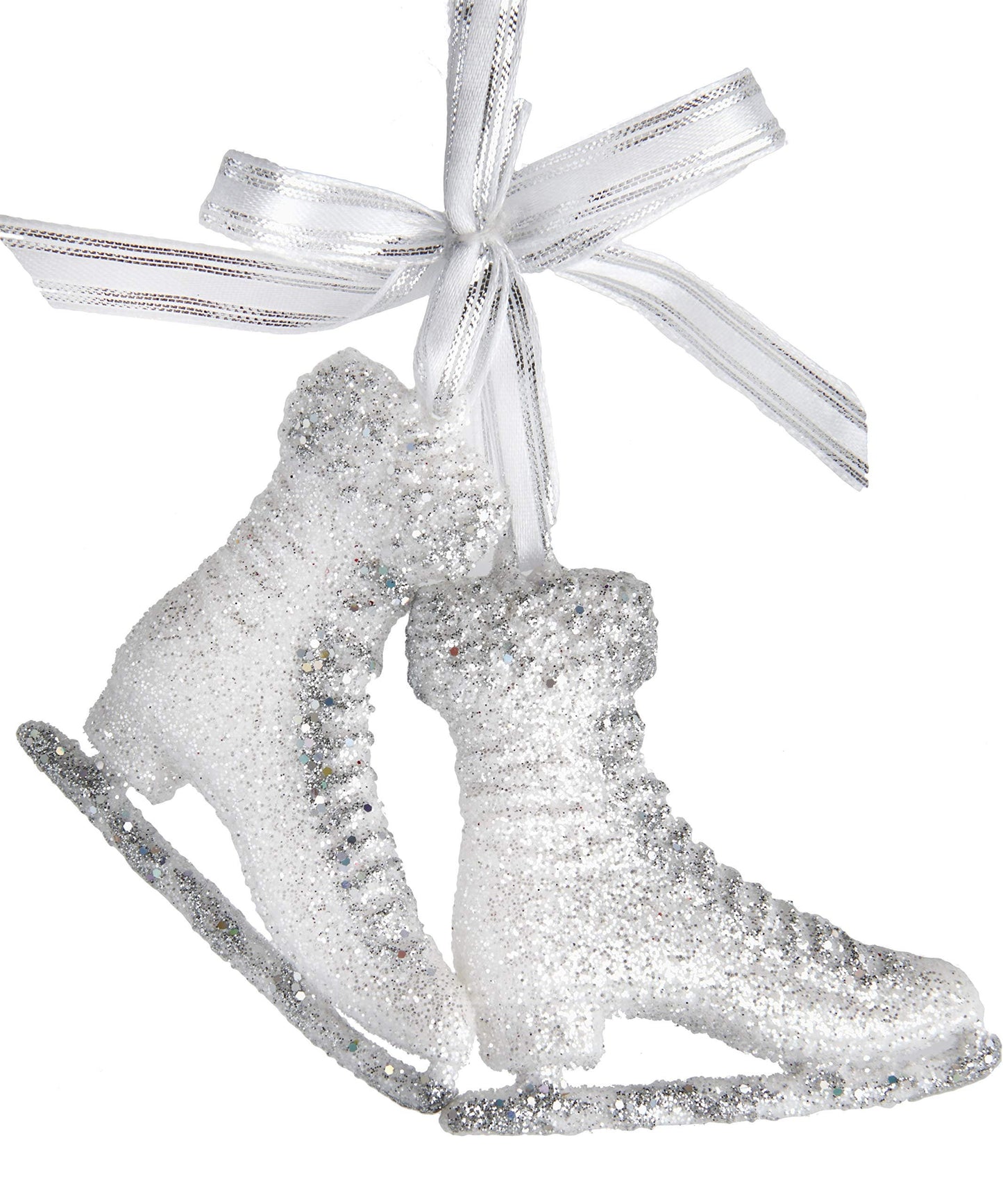 Ice Skates With Glitter Ornament