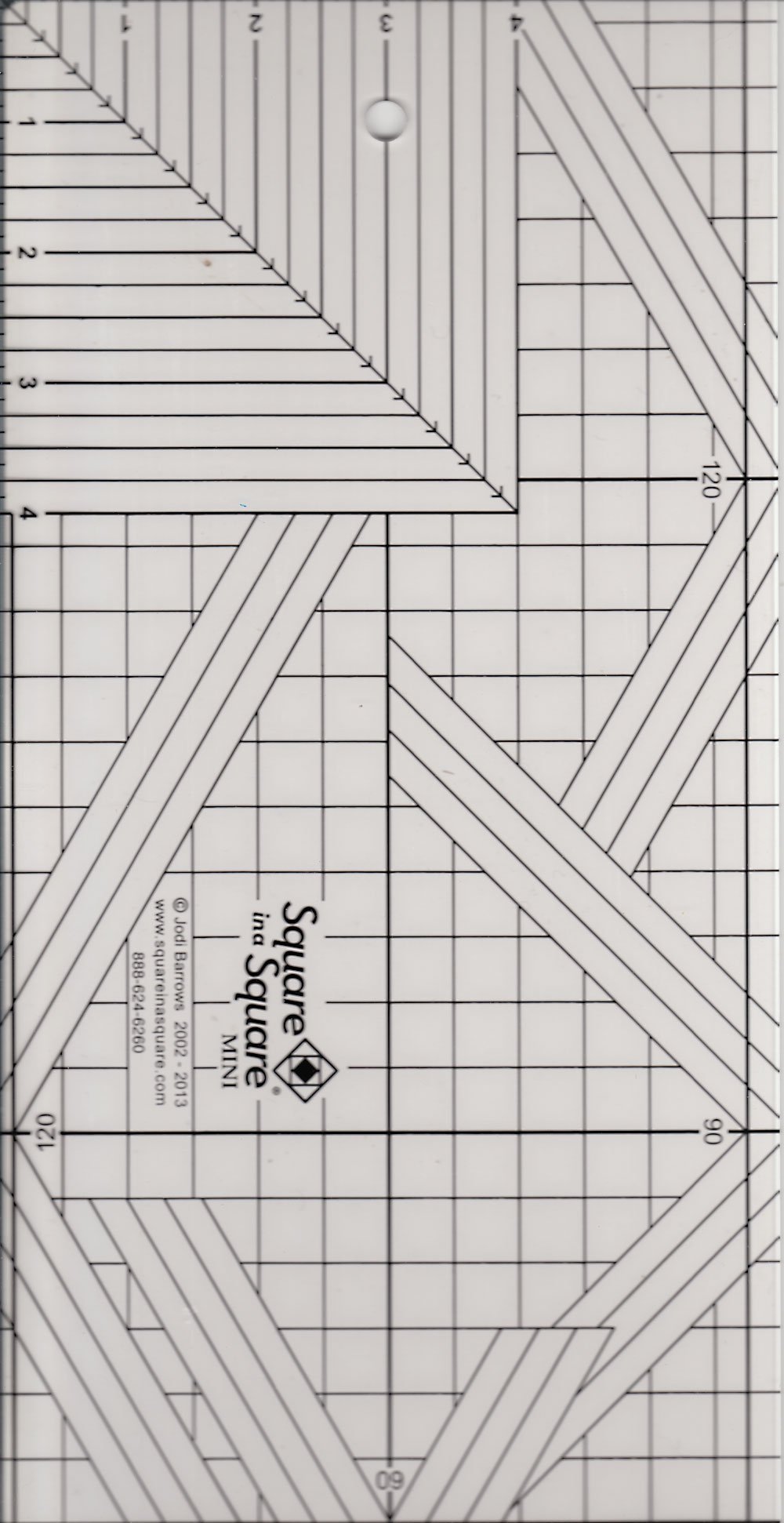 Square in a Square Mini Technique Book Plus Ruler: Provides Instructions Plus Tool for 4 Options, 7 Patterns, and 4 Mini Blocks