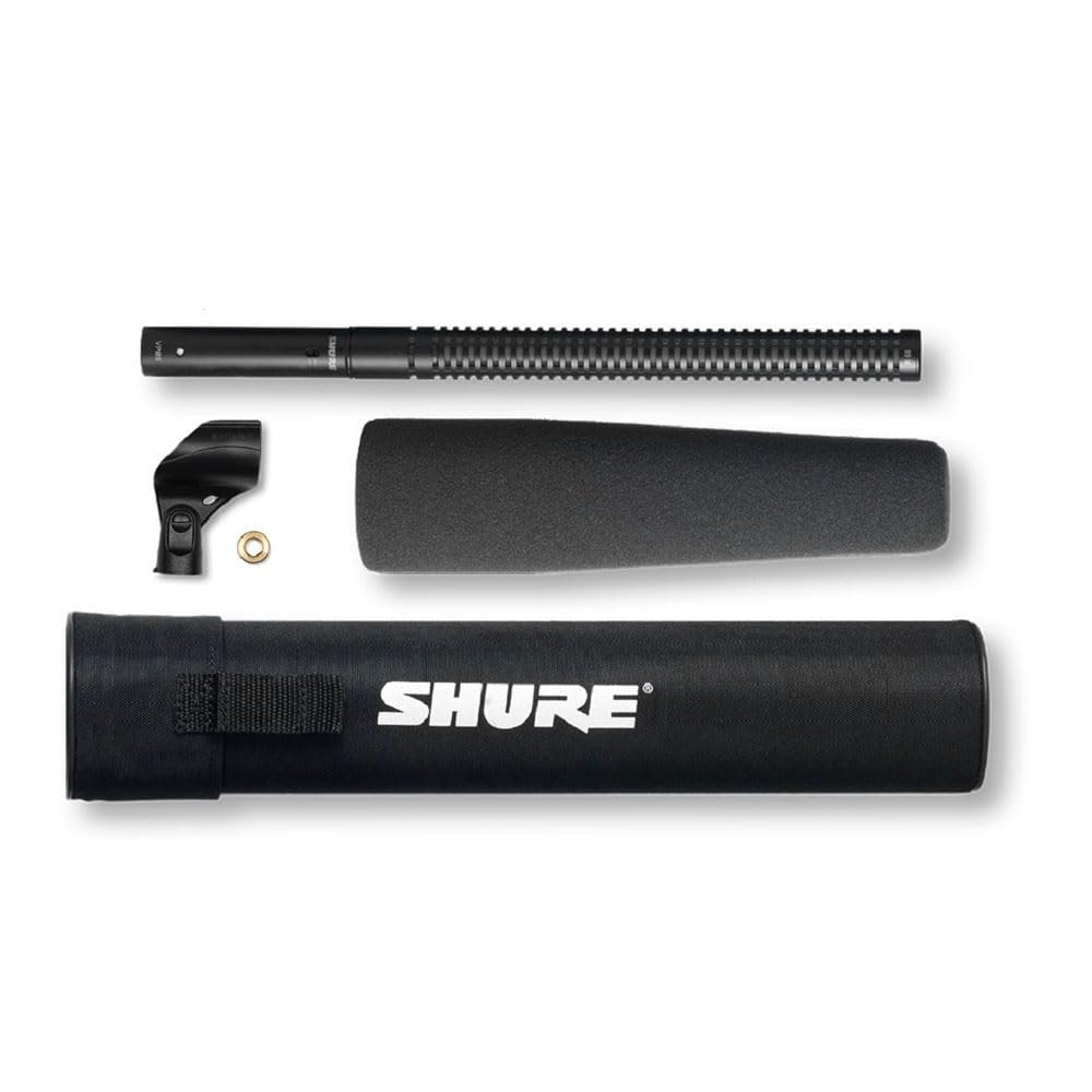 Shure VP89 Microphone - Premium Modular Dynamic Shotgun Mic | Medium, Narrow Pickup Angle (VP89M) for Audience Response, Talk Shows, Live Concerts