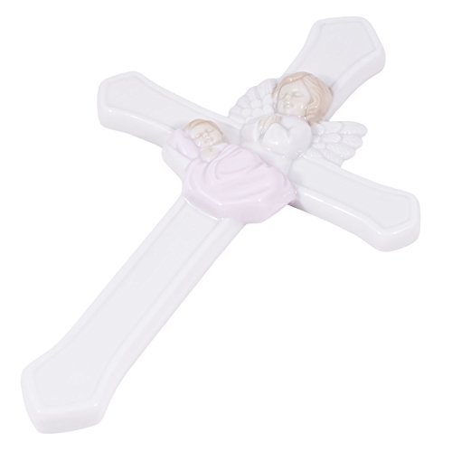 Roman Giftware Inc., Children's Gifts, New Baby, 7.25" H Valencia Girl Guardian,Religious, Inspirational, Durable (7x4x1)