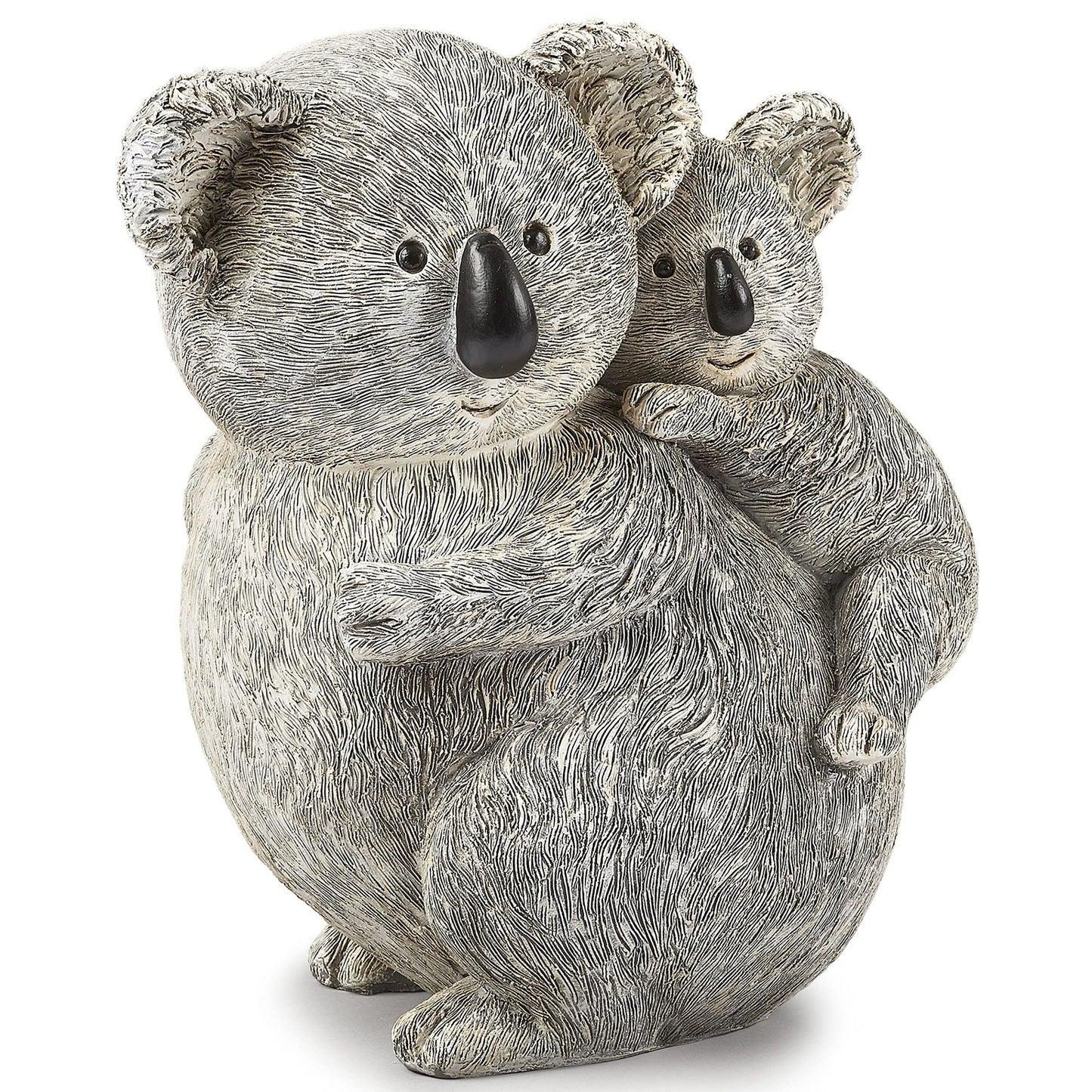 Roman Giftware Inc., Pudgy Pals Collection, Koala and Baby Statue, 8.5" H,Decorative, Garden Gift, Home Outdoor Decor