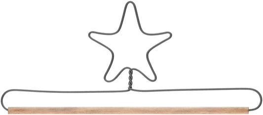 Ackfeld 12in Powder Coated Star Hanger, 12"