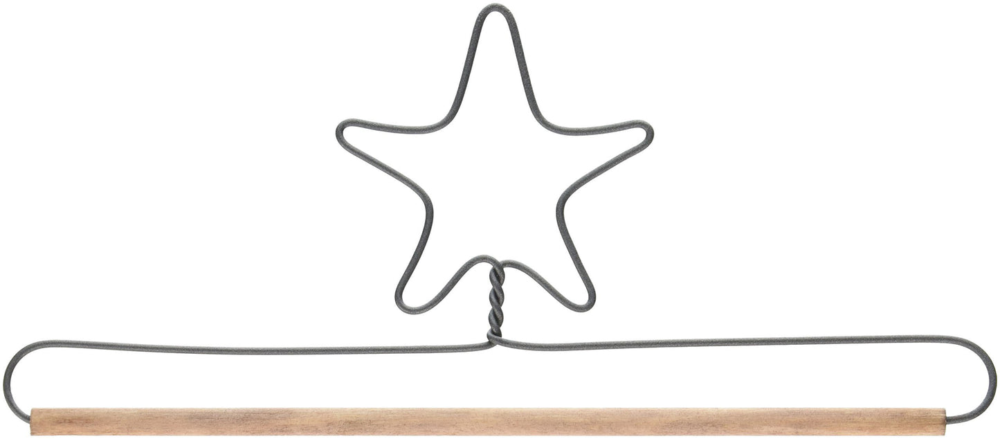 Ackfeld 12in Powder Coated Star Hanger, 12"
