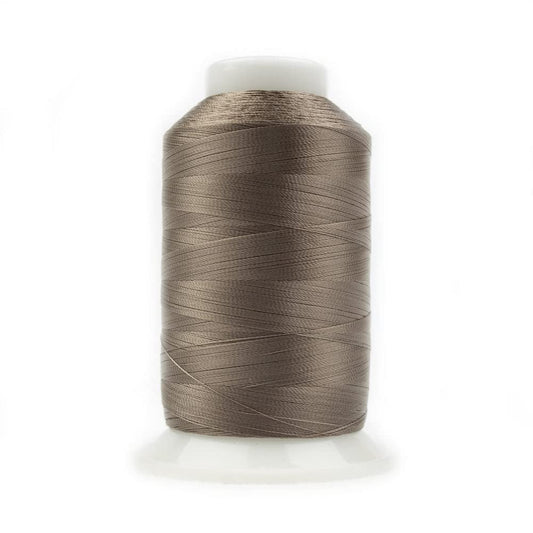 WonderFil Specialty Threads DecoBob Brown-Grey, 2-ply Cottonized Polyester, 80wt