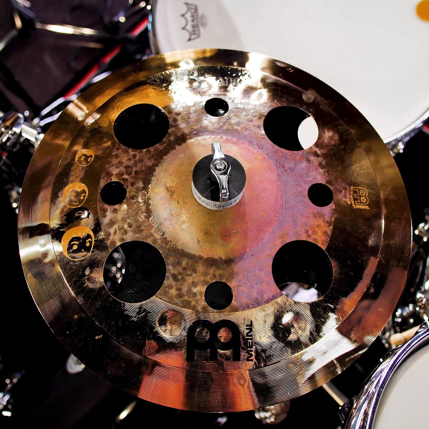 Meinl Cymbals Byzance Luke Holland 10"/12" Artist Concept Model Baby Stack Effect, 2-Year Warranty (AC
