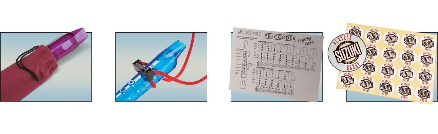 Suzuki Musical Instrument Corporation PRE-1G 1-Piece Soprano Prerecorder