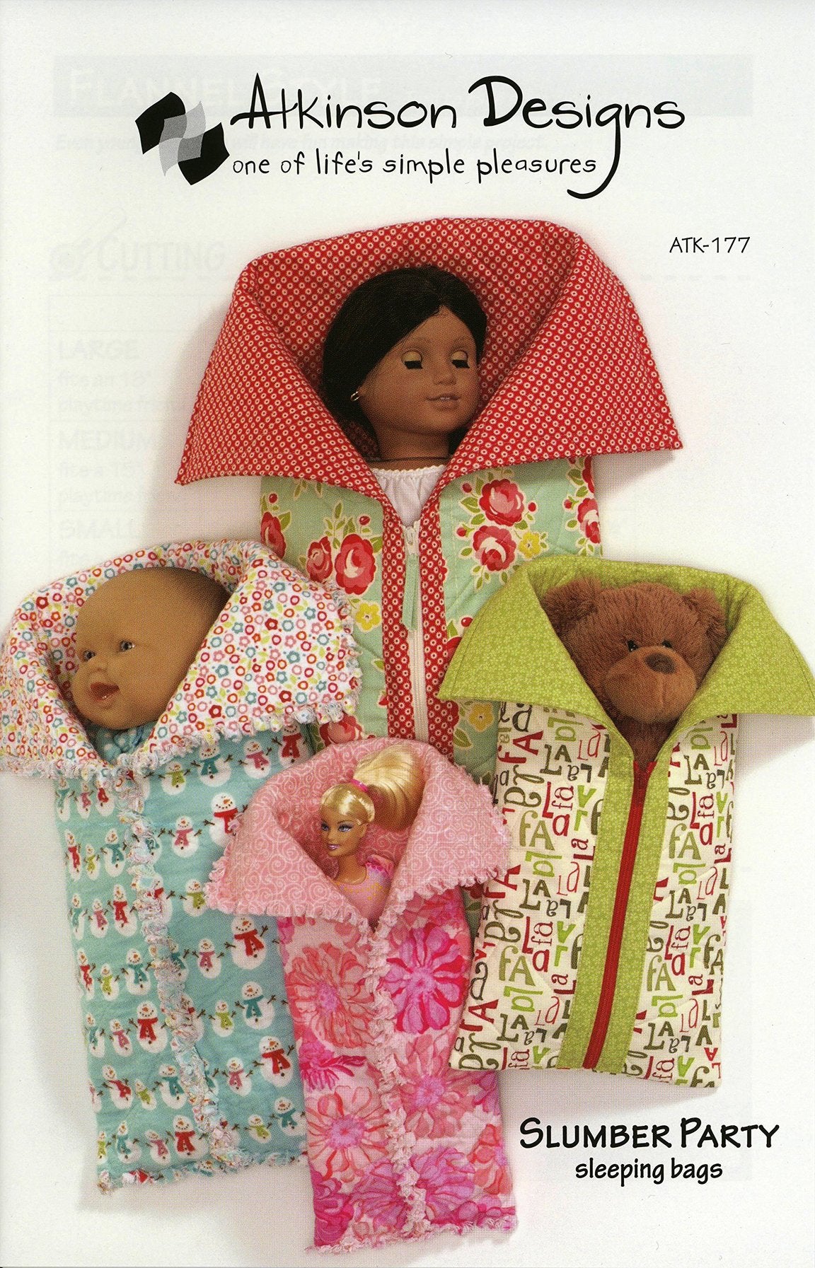 Slumber Party Sleeping Bags Pattern