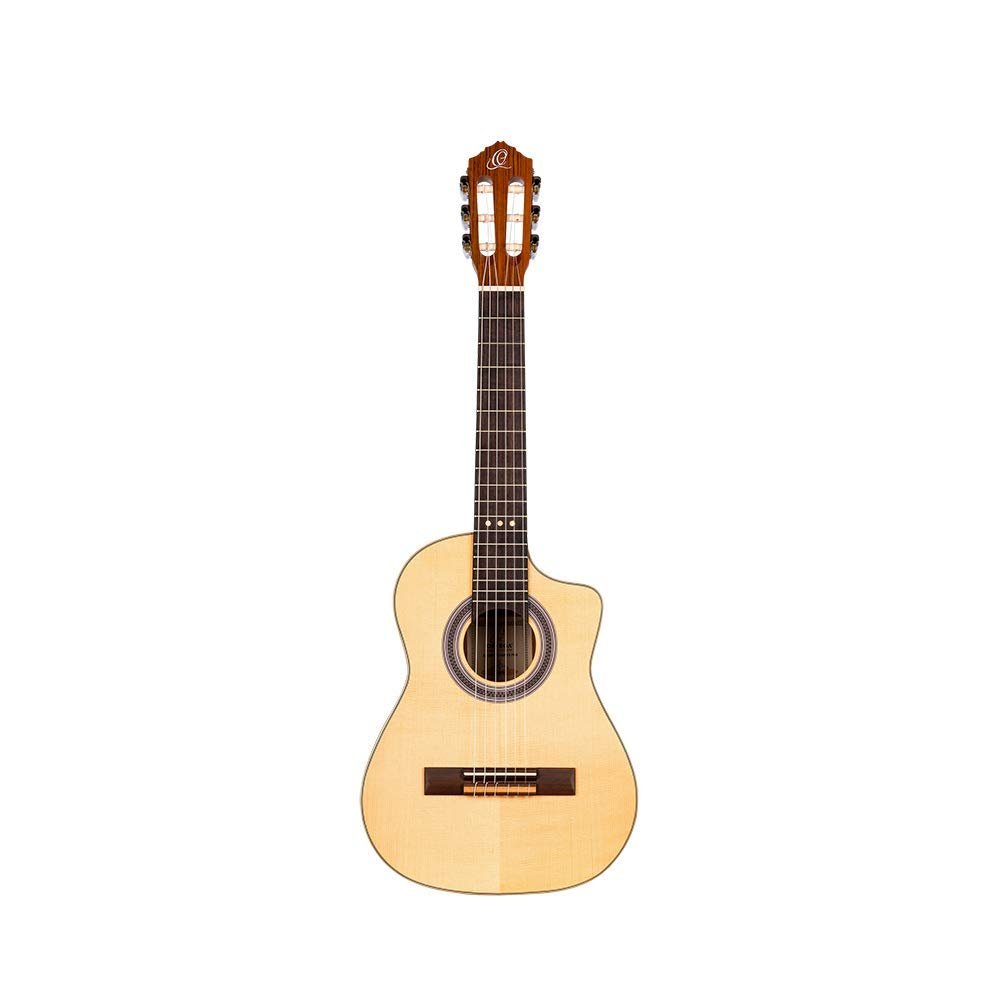 Ortega Guitars Requinto Series Pro 6 String Acoustic Guitar, Right (RQ38)
