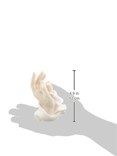 Roman Giftware Inc., Children's Gifts, New Baby, 4.5" H Valencia Girl Palm of,Religious, Inspirational, Durable (2x3x4)
