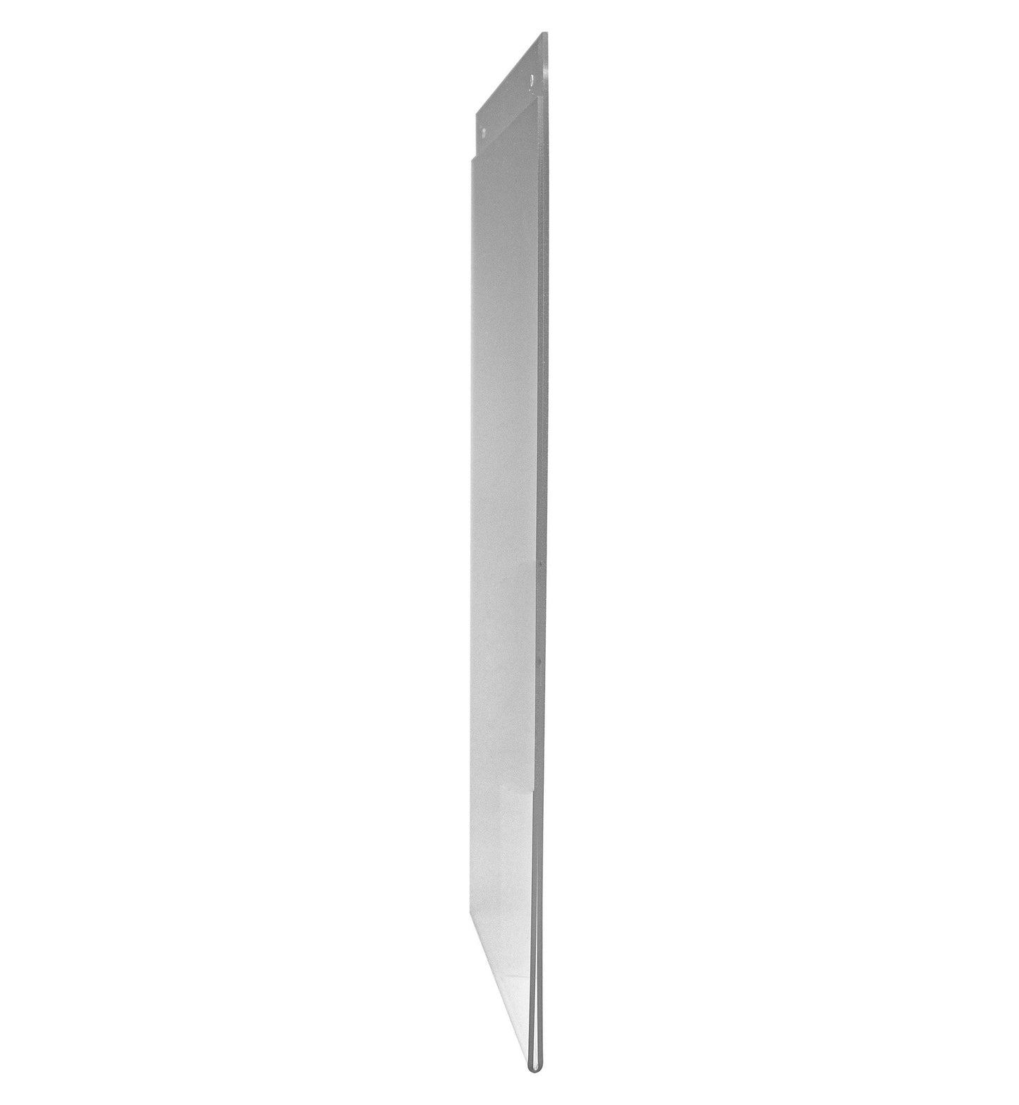 Marketing Holders Window Sign Holder 11" x 17" with 2 Predrilled Holes and Suction Cups with Hooks for Lease or Sale Signs in Real Estate Agencies and Car Dealerships Clear Acrylic