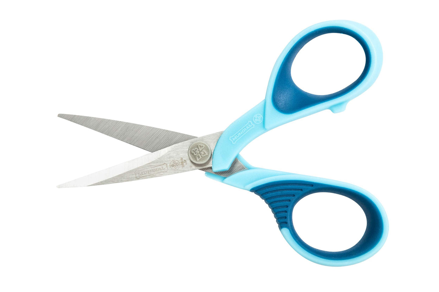 Mundial 1968-4 SuperEdge 4.25 Inch Embroidery Scissors Blue Handle