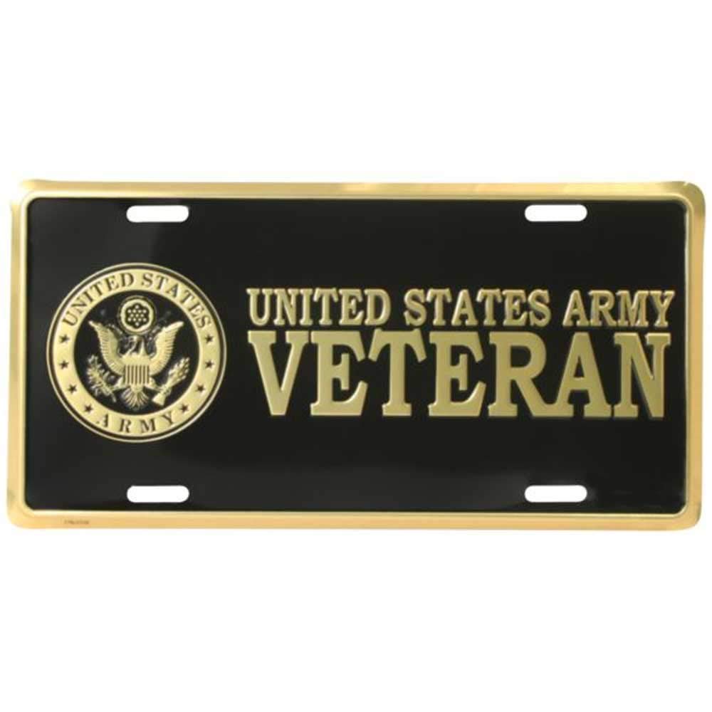 US Army Veteran License Plate