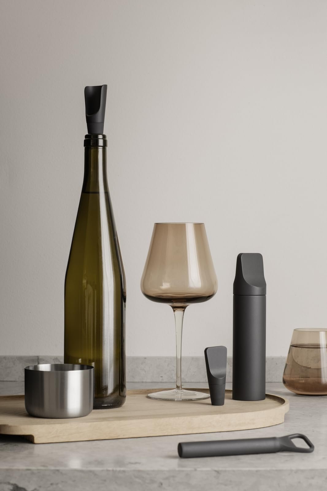 blomus ILO Bottle Opener - Magnet (charcoal)