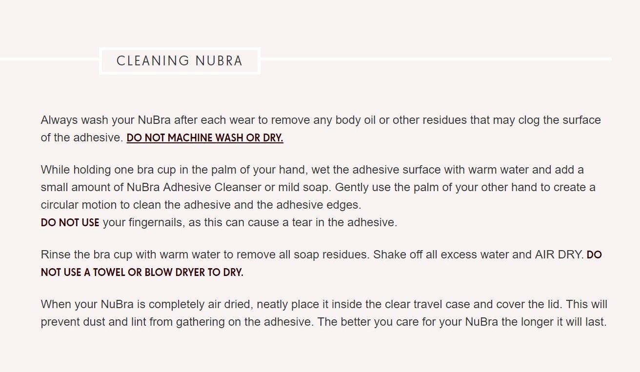 NuBra Women's (TPC F700 Feather-Lite Travel Pack)