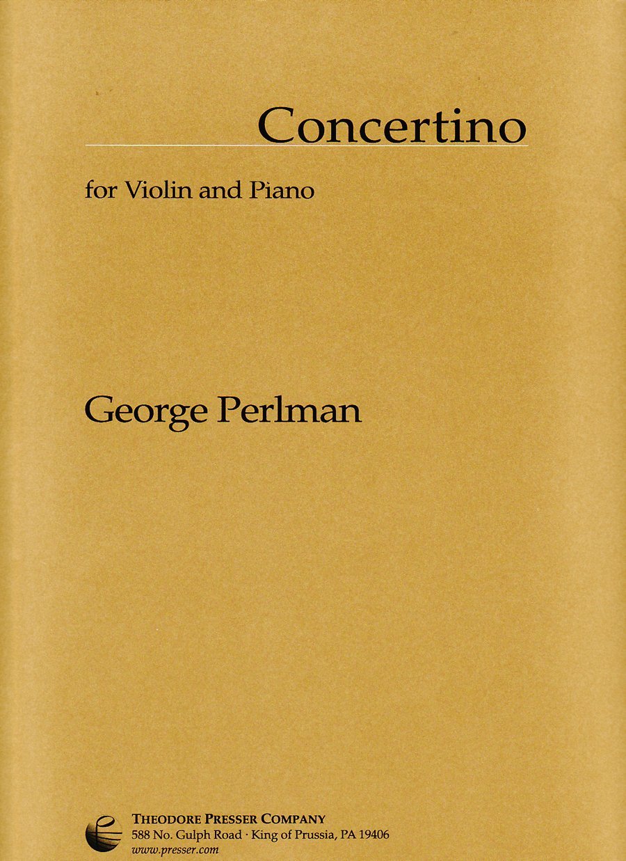 Concertino for Violin and Piano (Solo Part and Piano Score)