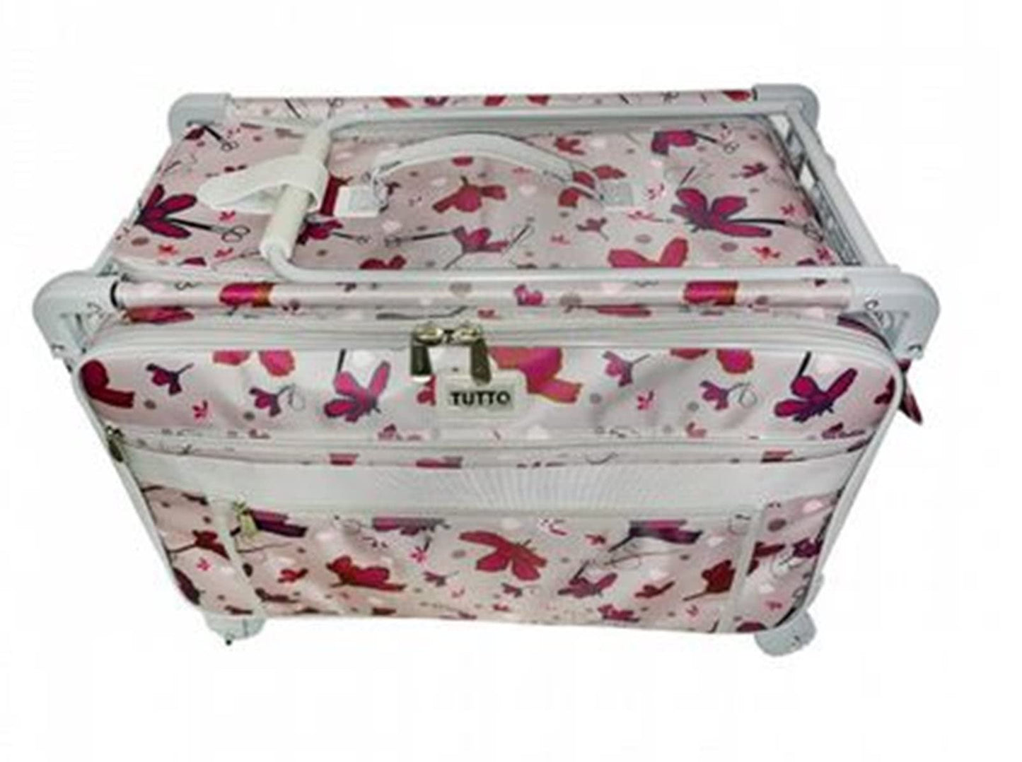 Tutto X-Large Machine on Wheels Daisies-Gray Notion, Grey