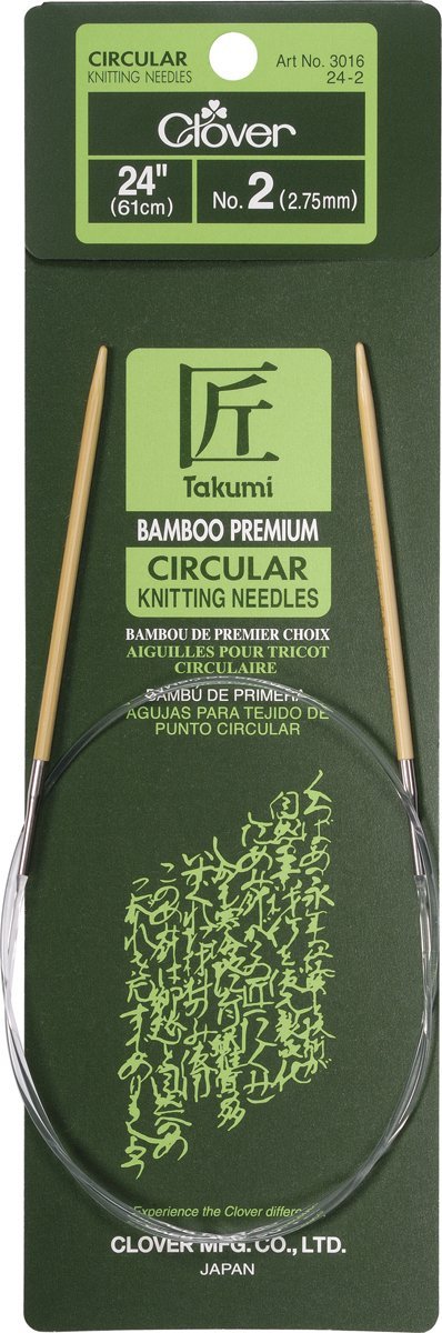 Clover - Bamboo Circular Knitting Needles 24\