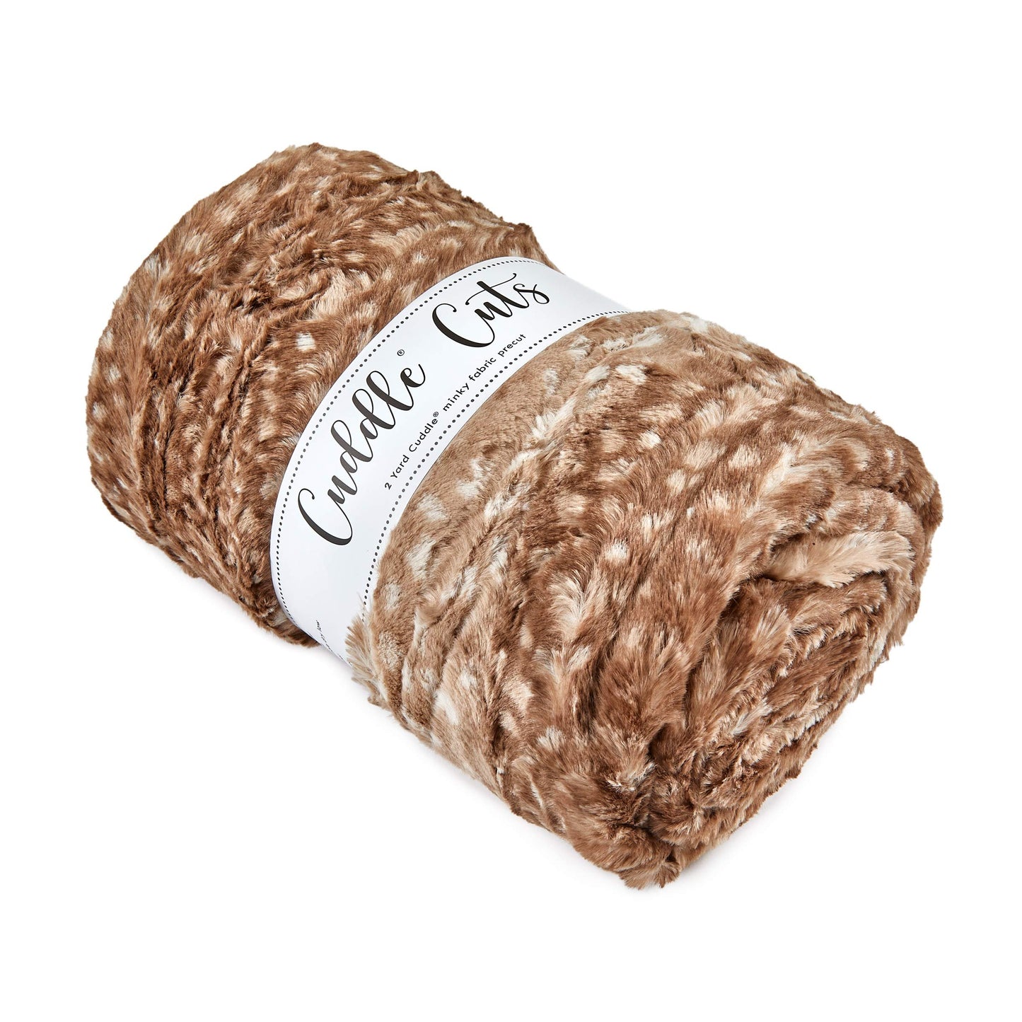 Shannon Minky Luxe Cuddle Specialty 2 yard Precut Fawn Cappuccino