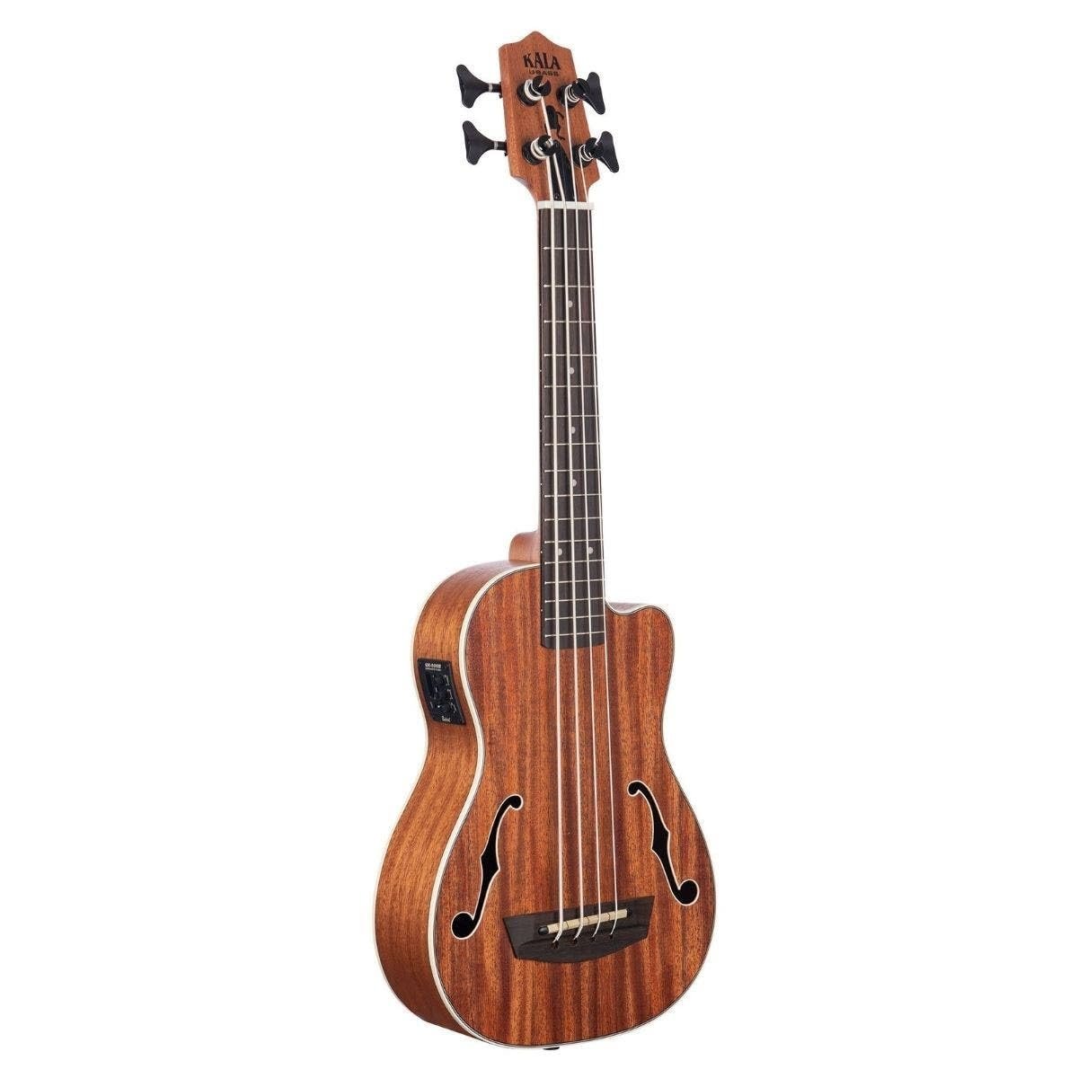 Kala Brand Music Co., 4-String Ukulele, Natural, UBASS JYMN-FS
