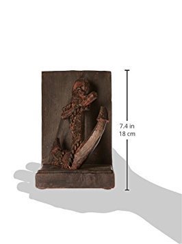 Roman Giftware Inc., Inspirational Gifts Collection, Bookends, 7.25" H Love Anchors The Soul Bookends,Religious, Inspirational, Durable