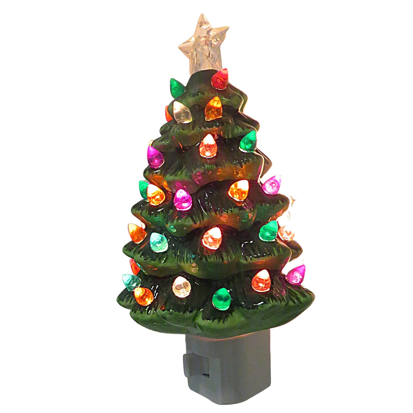 Roman 6.5" H Vintage Tree Night Light