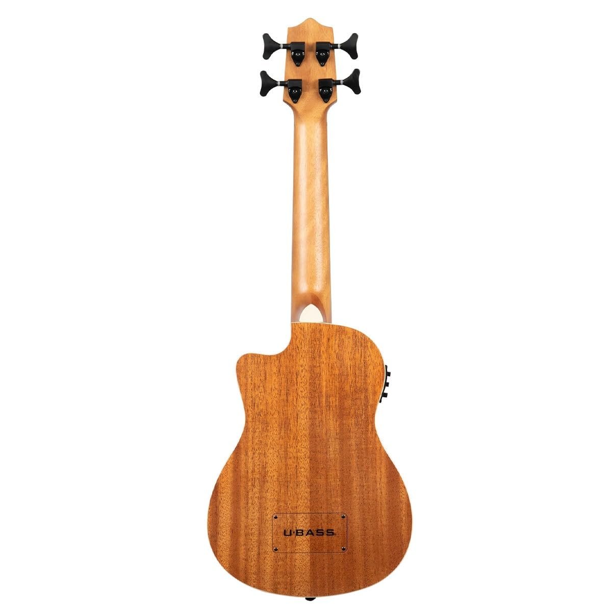 Kala Brand Music Co., 4-String Ukulele, Right, Natural, Ubass Scout-FS
