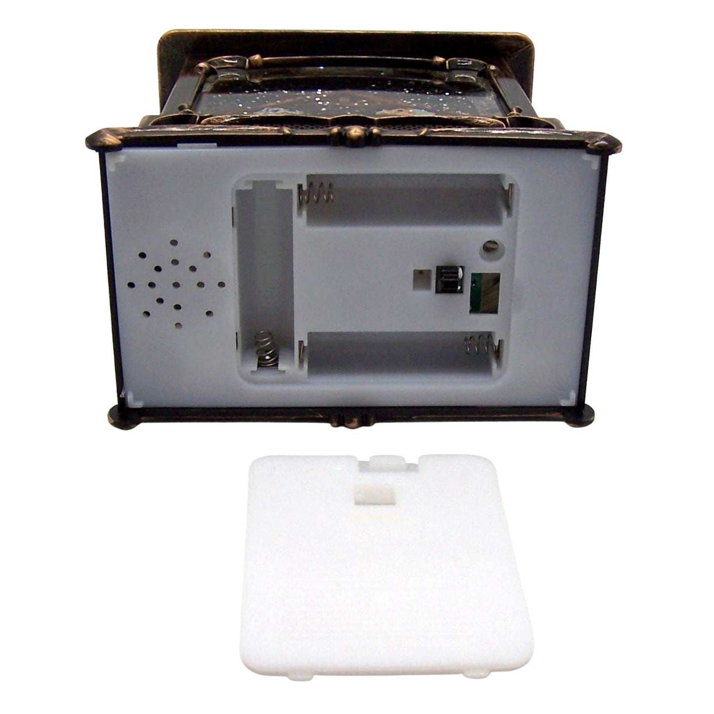 Roman Christmas Musical Dog Pageant Lantern, 8.75" H, Plastic, Battery Operated