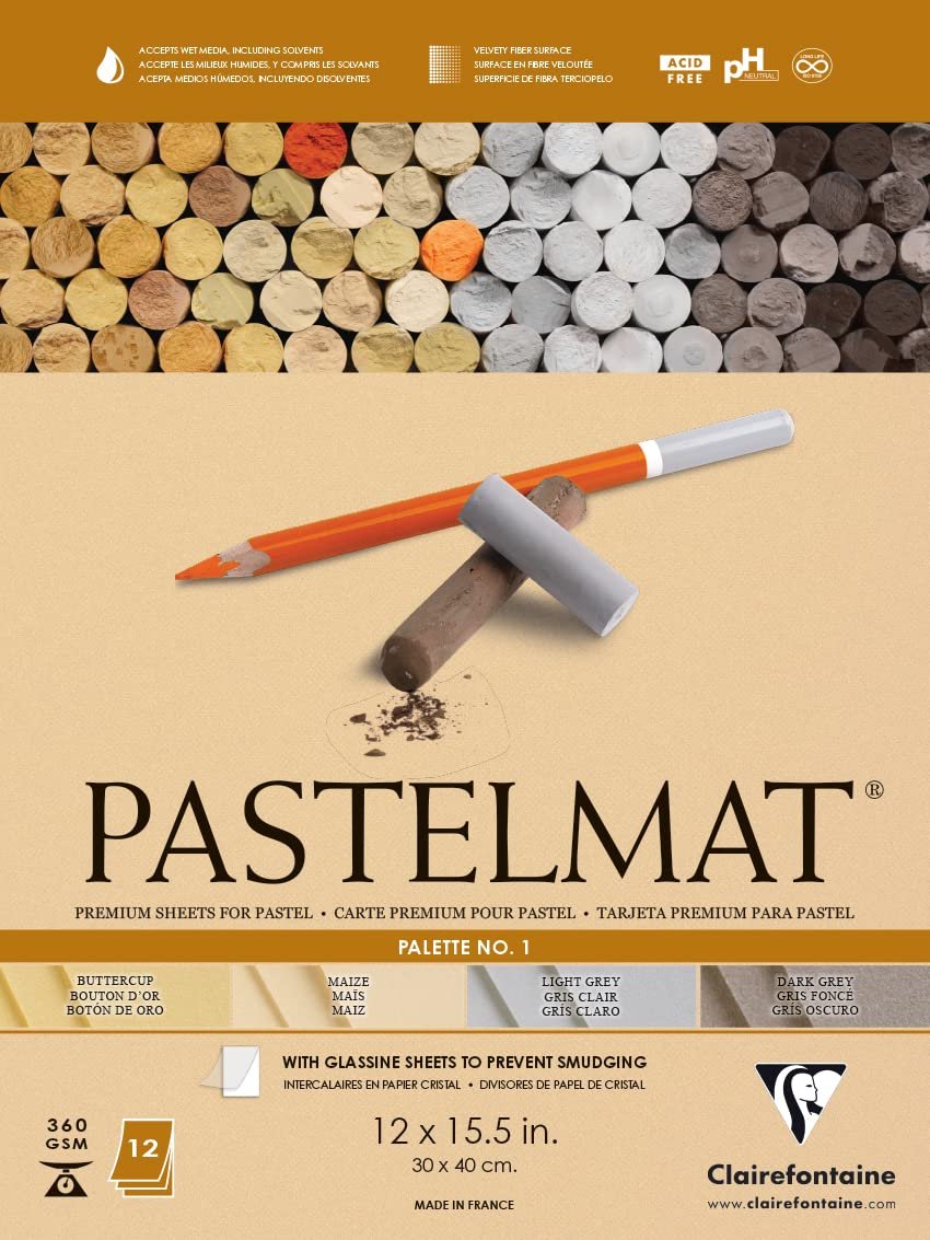 Clairefontaine Pastelmat Glued Pads