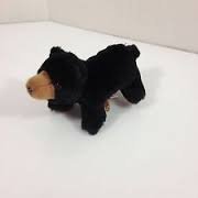 Folkmanis Mini Black Bear Finger Puppet