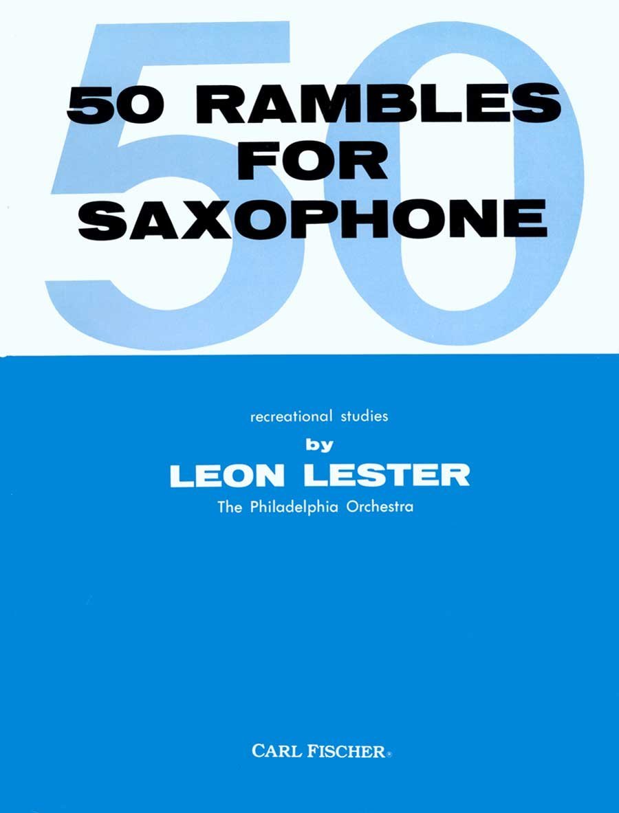 O4525 - Fifty Rambles for Saxophone