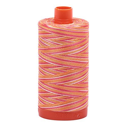 AURIFIL USA 1,422yd-Tramonto Aurifil Mako Cotton Thread Solid 50wt 1422yds, Tramonto A Zoagli