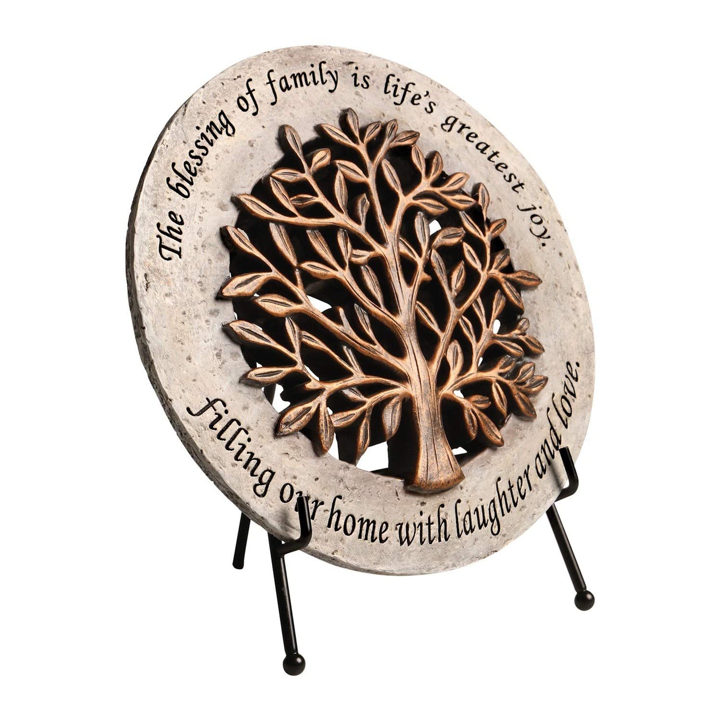 Roman Giftware Inc., Inspirational Heavenly Blessings Collection, 6.5" H Tree Stone W/Easel,Religious, Inspirational, Durable (9x1x6)