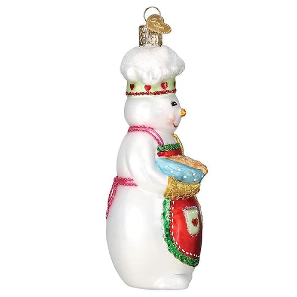Old World Christmas Snowman Glass Blown Christmas Ornament for Christmas Tree