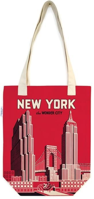 Cavallini & Co. Tote Bag- New York Wonder City